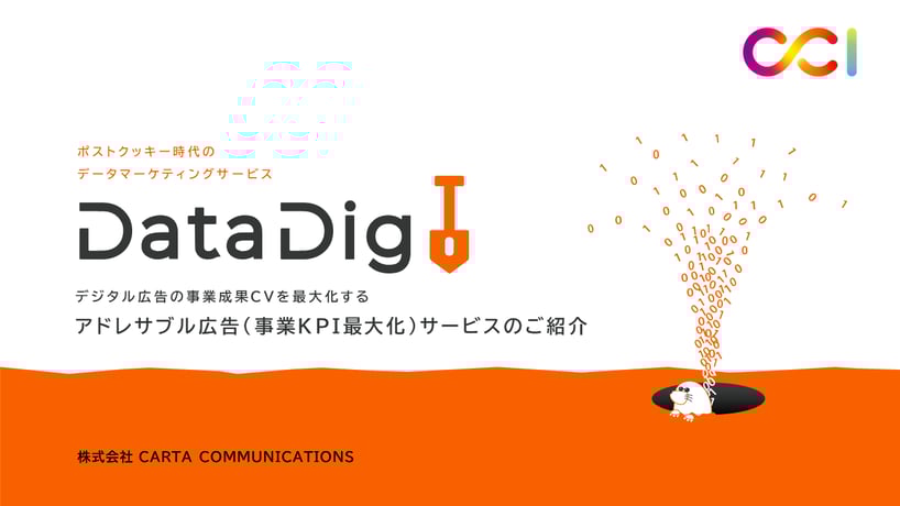 【DD】DataDig_アドレサブル広告(事業KPI最大化)概要資料_2024年6月